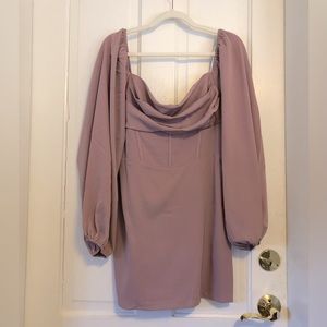 NWT Princess Polly Lillie Long Sleeve Mini Dress Size 10